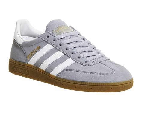 adidas spezial gris y azul|Adidas handball shoes grey.